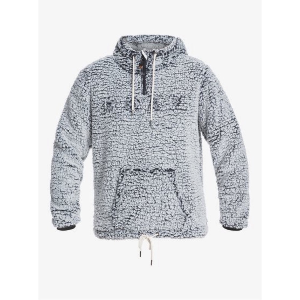 Roxy ‘Pluma’ Technical Half ZIP Sherpa Hoodie - Picture 7 of 8